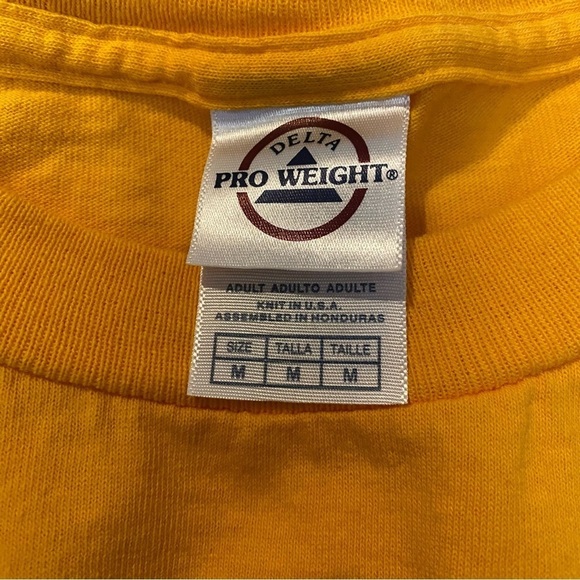 Vintage GALAXY L.A. vs. Cochivas USA Yellow Soccer T-Shirt Size Medium - Picture 6 of 8